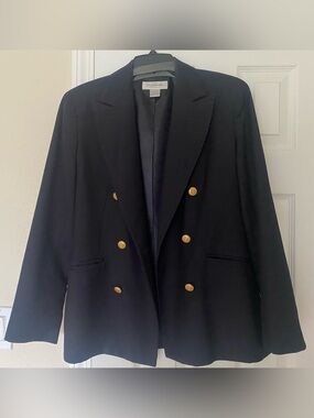 Brooks Brothers Navy Double Breasted Blazer SZ 4